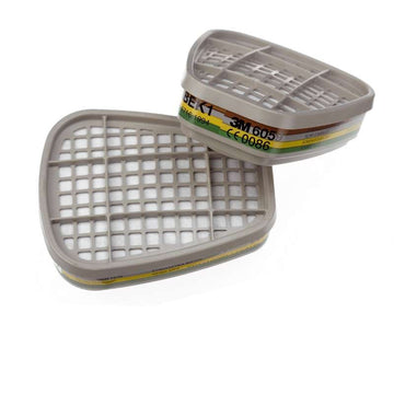 2 Couvre filtre 3M pour masque a gaz double 6000 6200 6800 6800s 6800m 7502 ECLATS DESTOCKAGE