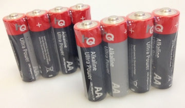 2 lot de 4 piles 1.5v alcaline lr06 aa lr6sc am3 lr6 15a e91mn1500 815 4006 hq-alk-aa-01 - ECLATS DESTOCKAGE