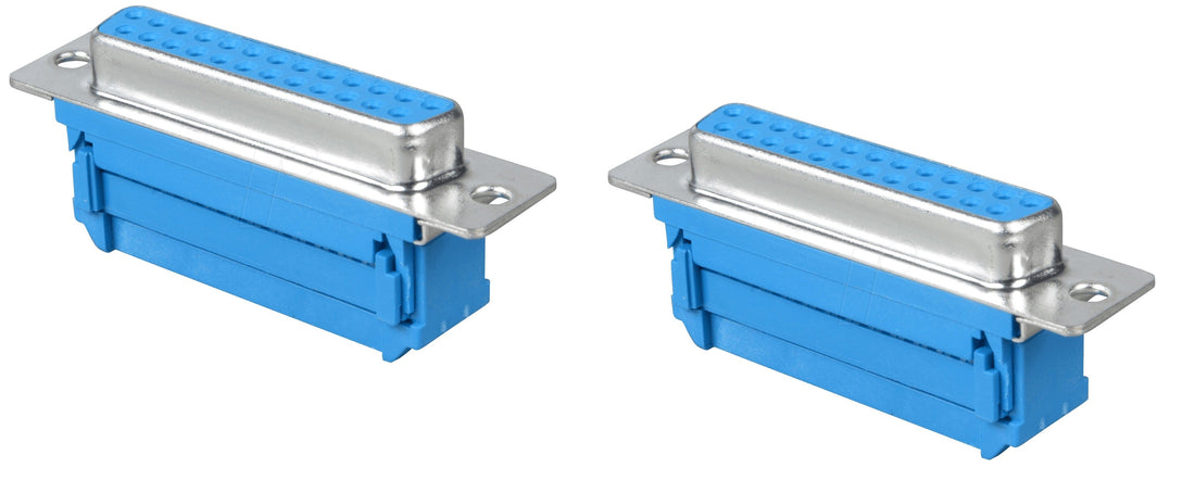 2 pcs Connecteur femelle D-SUB DB25 25 broches Port parallèle IDC cable nappe plate ECLATS DESTOCKAGE