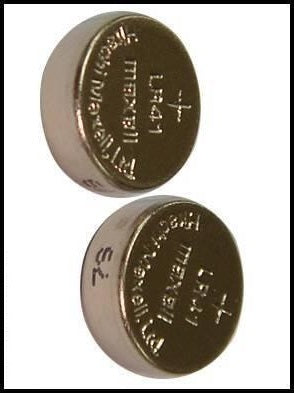 2 Piles 1.55v 38mah 392s d392 392 sr41w sr41 392 ag3 lr41 l736 v392c telecommande - ECLATS DESTOCKAGE