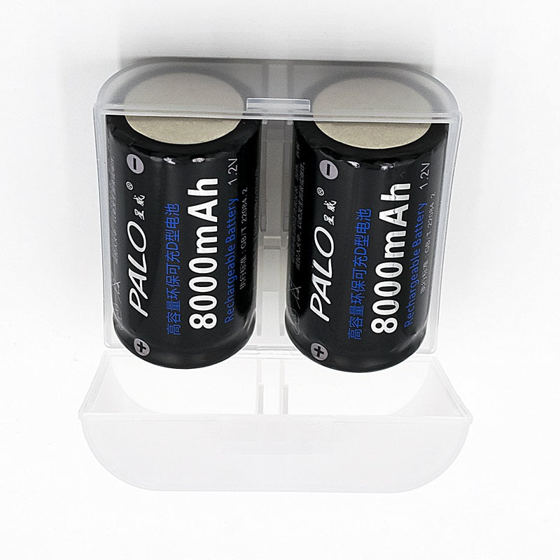 2 piles rechargeable accu lr20 1.2v 4.5a 5a 5000ma 8a 8000a nr20c r20 type d am1 nimh - ECLATS DESTOCKAGE