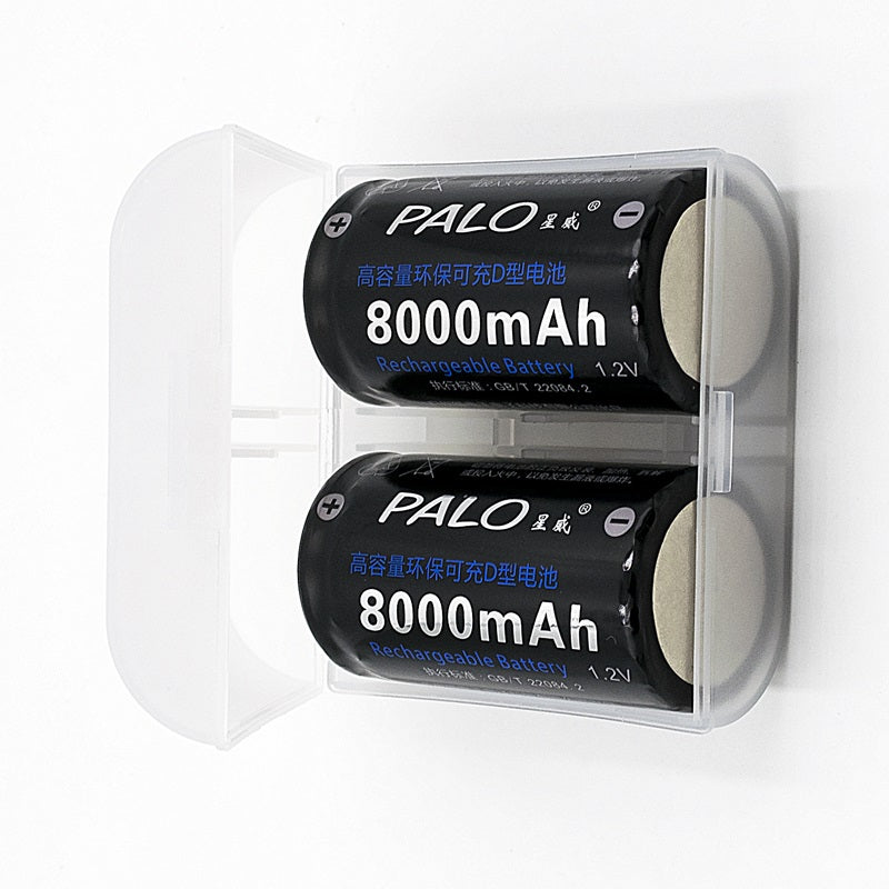 2 piles rechargeable accu lr20 1.2v 4.5a 5a 5000ma 8a 8000a nr20c r20 - ECLATS DESTOCKAGE