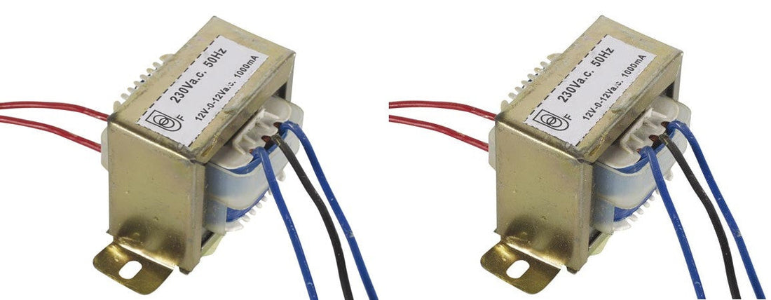 2 Transformateur chassis 2 x 12v 24va 1a 1000ma alimentation 220v 230v 240v 212024c ECLATS DESTOCKAGE