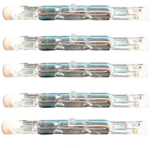 5 tubes 230v 150w r7 r7s 78mm eclairage ampoules halogene quartz lumiere lampe crayon claire lamp ECLATS DESTOCKAGE