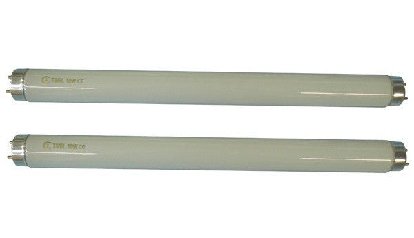 2 x Tube t9/bl 10w 33cm Ø29x345mm pour lampe tue insecte electrique tie20 f10 t8/bl 2105 destructeur moustique uv insecte ECLATS DESTOCKAGE