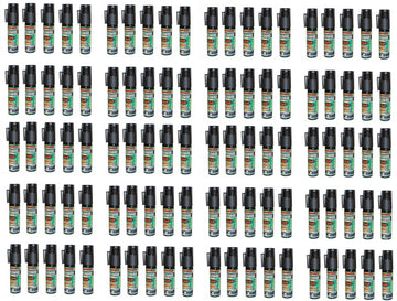 100 aerosol bombe de defense 17ml 25ml GPPM pepper incapacitant neutralise ECLATS DESTOCKAGE