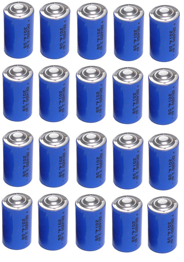 20 pile lithium 3.6v 1/2 aa ls14250 ls 14250 lr14250 lct1200 sl350 sl750 tl5902 tl5151 tl5101 ECLATS DESTOCKAGE