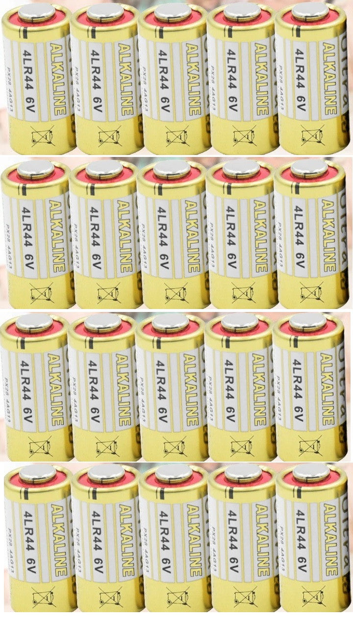 20 piles batteries 6v 4lr44 476a px28a a544 ECLATS DESTOCKAGE