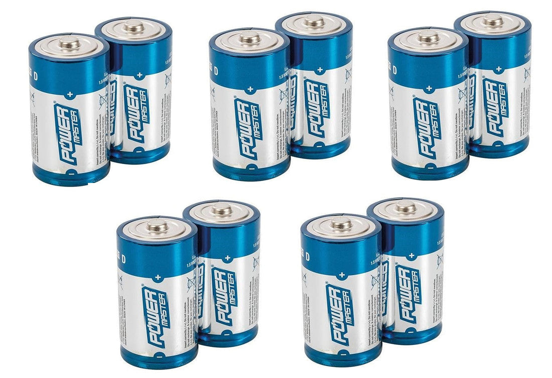 10 piles electrique 1.5v alcaline lr20 d r20 am1 13a e95 mn130 alimentation batterie ECLATS DESTOCKAGE
