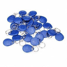 20 Tag 13.56mhz bleu rfid ic iso14443A s50 clef porte cle etanche Anti-corrosion mifare nfc 1K