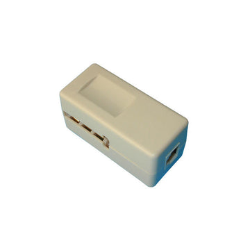 Fiche telephone femelle jack us rj11 rj12 adaptateur prise coupleur telephonique ylfr10 Extel 815 bi ECLATS DESTOCKAGE