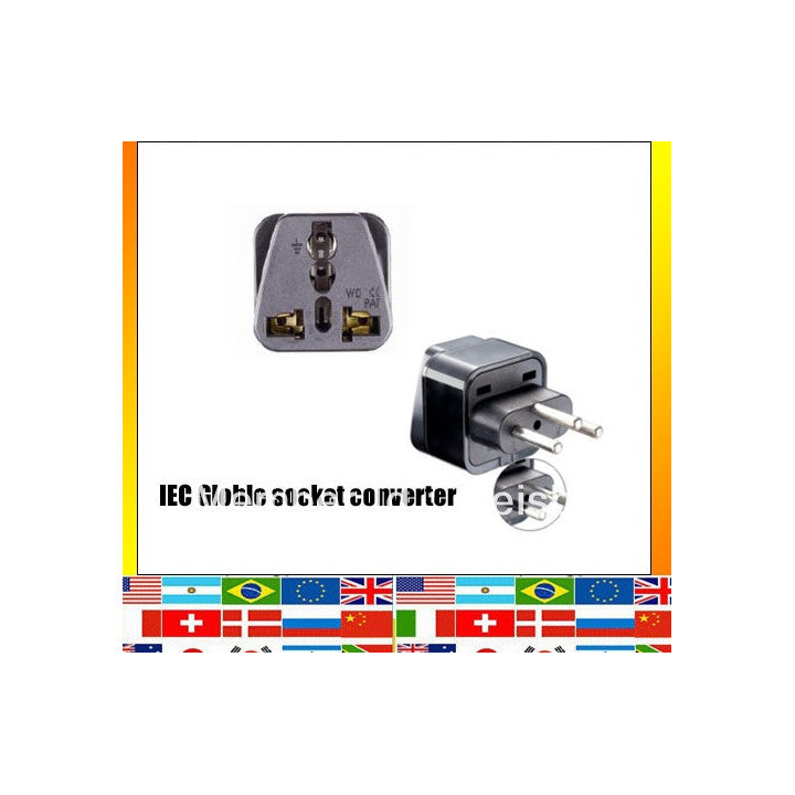 Adaptateur electrique secteur prise n suisse bresil liechtenstein wd-11a vers europe fiche voyage ECLATS DESTOCKAGE
