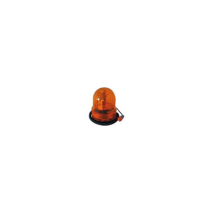 Gyrophare magnetique 12v 21w ambre orange aimant feu tournant lumiere aimantee v16 dgt ECLATS DESTOCKAGE