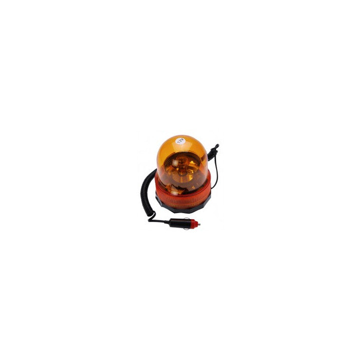 Gyrophare magnetique 12v 21w ambre orange aimant feu tournant lumiere aimantee v16 dgt ECLATS DESTOCKAGE