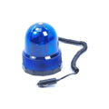 Gyrophare electrique magnetique 12v 25w bleu girophare aimante feu lumineux tournant rotatif aimant - ECLATS DESTOCKAGE