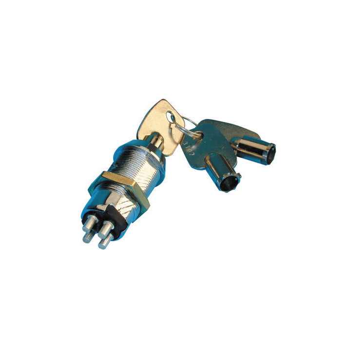 Commutateur momentane serrure clé electrique a pompe impulsions 3 clefs code 1007,1008,1009,1010 ECLATS DESTOCKAGE