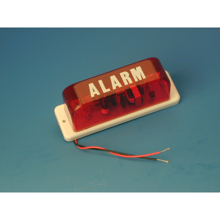 Flash alarme electronique xenon 12v 250ma 80 pulsations minute kd 122a ECLATS DESTOCKAGE