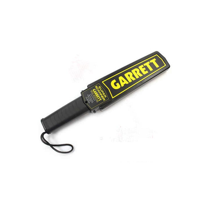 Détecteur de métaux securite garrett fouille manuelle Super scanner 1165180 ECLATS DESTOCKAGE