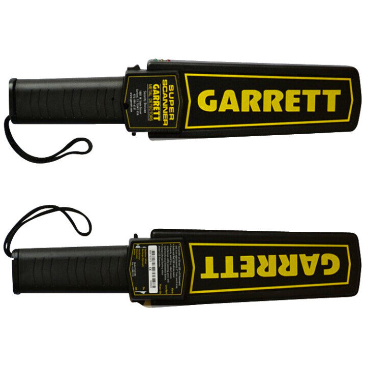 Détecteur de métaux securite garrett fouille manuelle Super scanner 1165180 ECLATS DESTOCKAGE