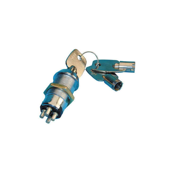 Serrure electrique ON ON interrupteur marche arret 45 degre commutateur 4 plots 3 clefs rondes code 3333 ECLATS DESTOCKAGE