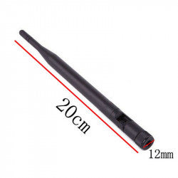 Antenne wifi 5 db 6dbi 2.4ghz rp-sma omni directionnel pour routeur point d accès WiFi ECLATS DESTOCKAGE