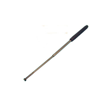 Matraque baton telescopique 26' 26/67cm ø25mm noir acier trempe arme anti agression self défense MATTL - ECLATS DESTOCKAGE