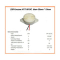 Buzzer sirene alarme bip 220v ac hyt-3015c dispositif sonore 230v 240v ca SFM-27 702105951200 ECLATS DESTOCKAGE