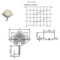 Buzzer sirene alarme bip 220v ac hyt-3015c dispositif sonore 230v 240v ca SFM-27 702105951200 ECLATS DESTOCKAGE