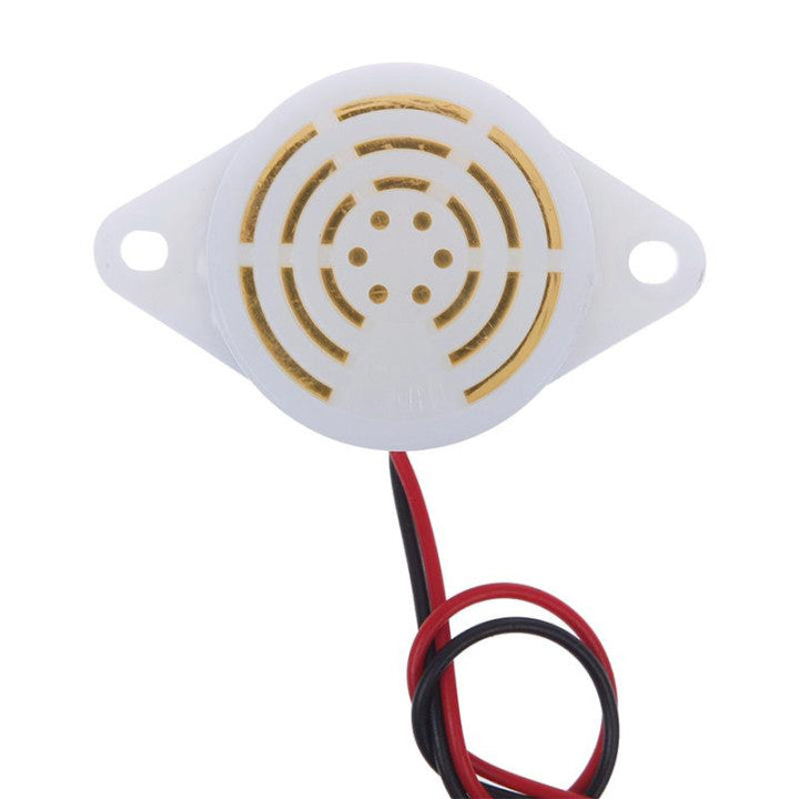 Buzzer 24v 90db dispositif sonore sirene 24vcc alarme bip sfm-27 3v 4.5v 6v 9v 12v ECLATS DESTOCKAGE