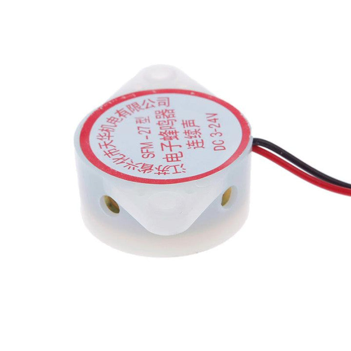 Buzzer 24v 90db dispositif sonore sirene 24vcc alarme bip sfm-27 3v 4.5v 6v 9v 12v ECLATS DESTOCKAGE