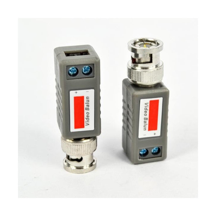 1 Adaptateur Coaxial Balun Vidéo Connecteur BNC Mâle CCTV Caméra BNC-16 ECLATS DESTOCKAGE