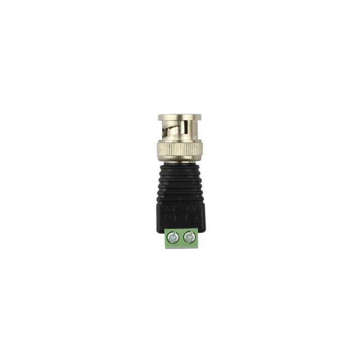 1 Adaptateur Coaxial Balun Vidéo Connecteur BNC Mâle CCTV Caméra BNC-16 ECLATS DESTOCKAGE