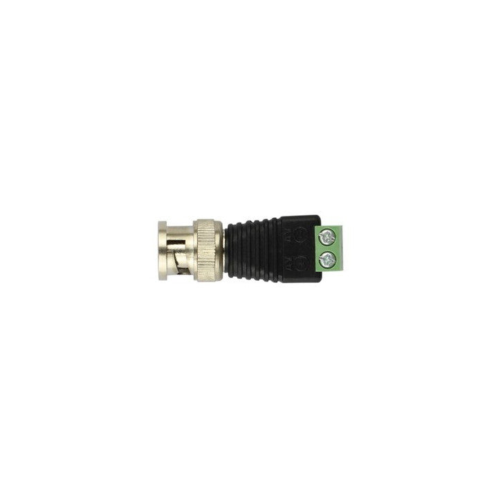 1 Adaptateur Coaxial Balun Vidéo Connecteur BNC Mâle CCTV Caméra BNC-16 ECLATS DESTOCKAGE