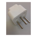 Adaptateur secteur voyage israel 3 plots rond avec terre palestine connecteur ECLATS DESTOCKAGE