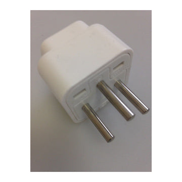 Adaptateur secteur voyage israel 3 plots rond avec terre palestine connecteur ECLATS DESTOCKAGE