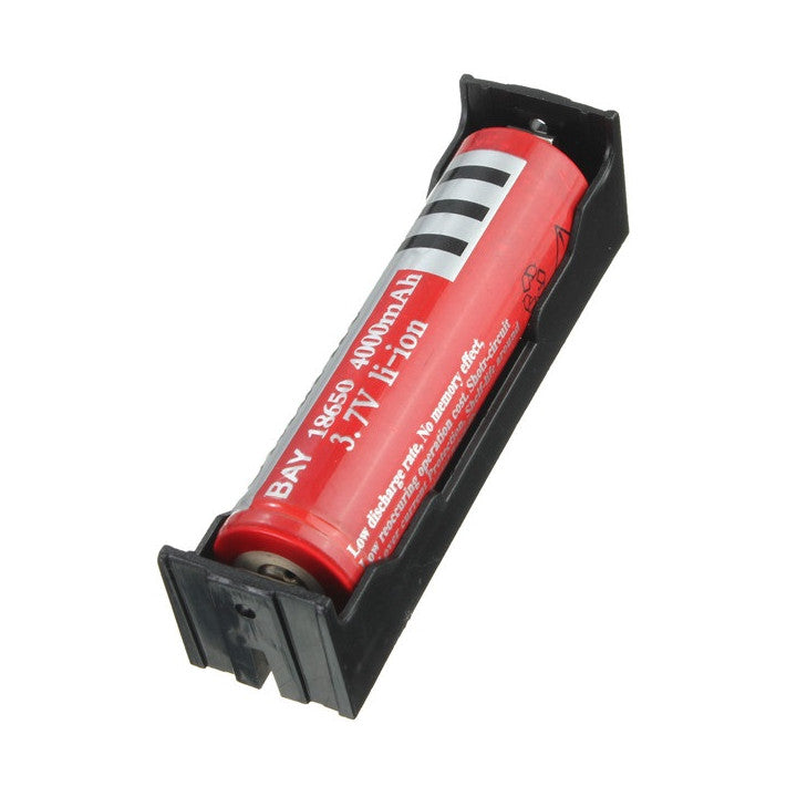 Boitier Bloc Coupleur Support de 1 Batterie Pile rechargeable 18650 3.7v pour helicoptere jouet ECLATS DESTOCKAGE