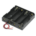 1 Boitier Bloc Coupleur Support de 4 Batterie Pile rechargeable 18650 3.7v ECLATS DESTOCKAGE