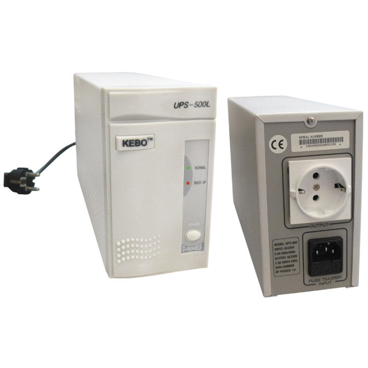 Onduleur electrique 220vca 300va ups300l livré sans batterie rechargeable 12V4ups ECLATS DESTOCKAGE
