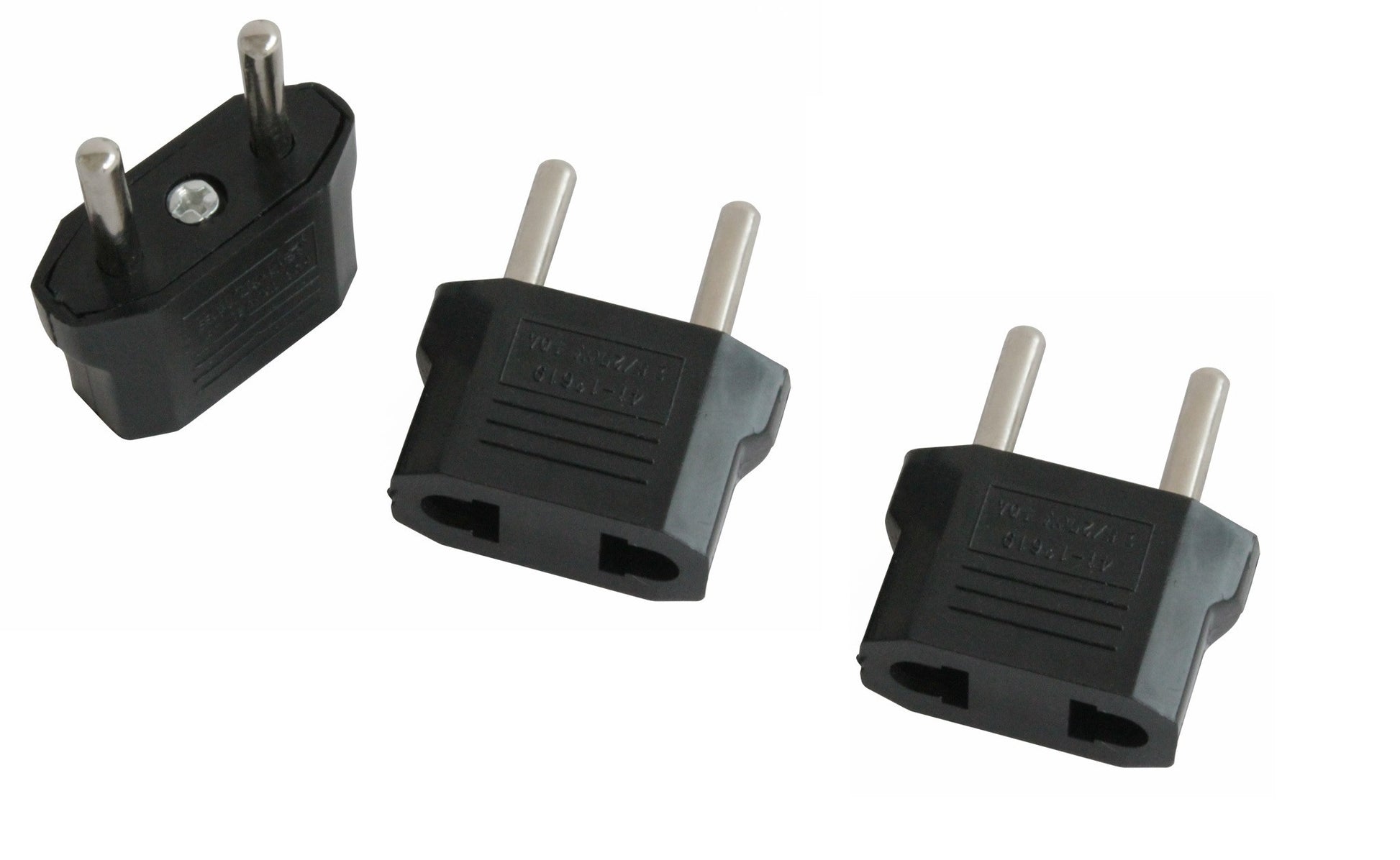3 adaptateurs voyage chine japon canada prise electrique us vers fiche euro - ECLATS DESTOCKAGE