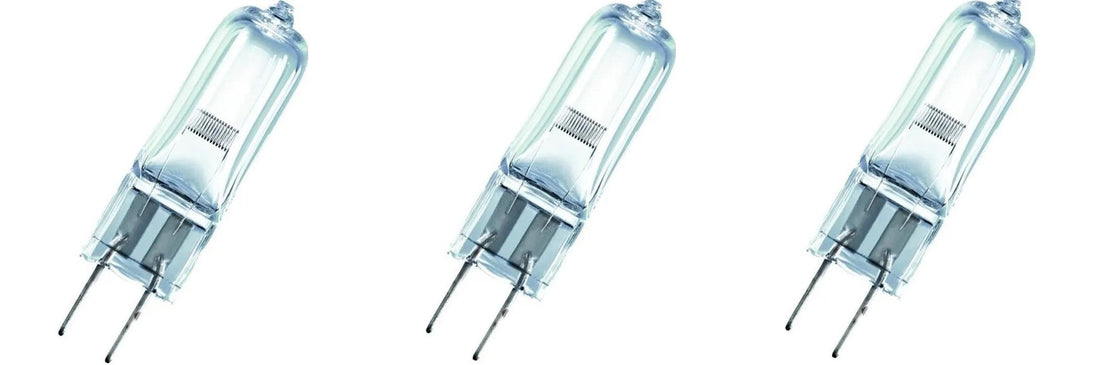 3 Ampoule electrique eclairage ehj 150w 24v g6.35 halogene FCS FCS64640 7158XHP Osram 64640 HLX ECLATS DESTOCKAGE