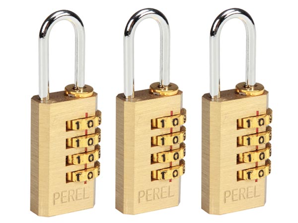 3 cadenas 20mm 4 chiffres code numero combinaison fermeture ouverture securisee antivols slkcset ECLATS DESTOCKAGE