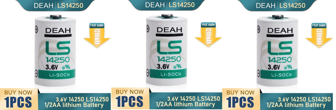 3 pile lithium 3.6v 1/2 aa ls14250 lr14250 tl5151 tl5101 tl4902 ls 14250 lct1200 sl350 sl750 ECLATS DESTOCKAGE