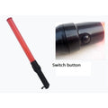 Baton lumineux GM torche rechargeable rouge signalisation police route circulation voiture avion ECLATS DESTOCKAGE