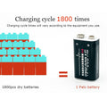 Batterie Accu rechargeable 450mah 7.2v 6.9v 7v 7.1v 6f22 Li-ion mn1604 a1604 4022 ECLATS DESTOCKAGE