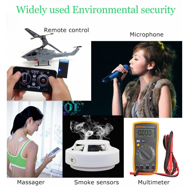 Batterie Accu rechargeable 450mah 7.2v 6.9v 7v 7.1v 6f22 Li-ion mn1604 a1604 4022 ECLATS DESTOCKAGE