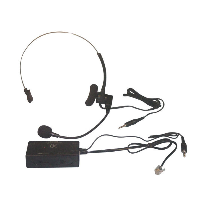 Casque telephonique main libre 1 ligne pour telephone standardiste casques telephones ECLATS DESTOCKAGE