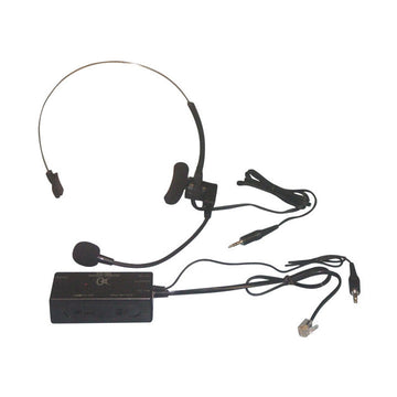 Casque telephonique main libre 1 ligne pour telephone standardiste casques telephones ECLATS DESTOCKAGE