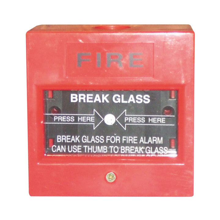 Déclencheur manuel boitier a briser Bouton appel pour centrale alarme incendie pb-911 Break Glass ECLATS DESTOCKAGE