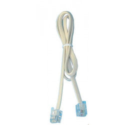 Cordon telephonique 0,5m rj11 vers rj11 6p/4c fiche cable telephone ECLATS DESTOCKAGE
