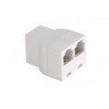 Adaptateur telephonique rj12 femelle 2 rj12 femelle 6p6c dedoubleur tcu5 ECLATS DESTOCKAGE